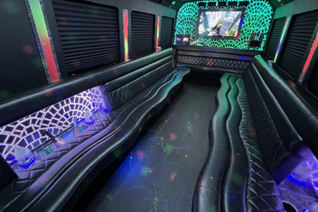 Beaumont Limo Bus Interior