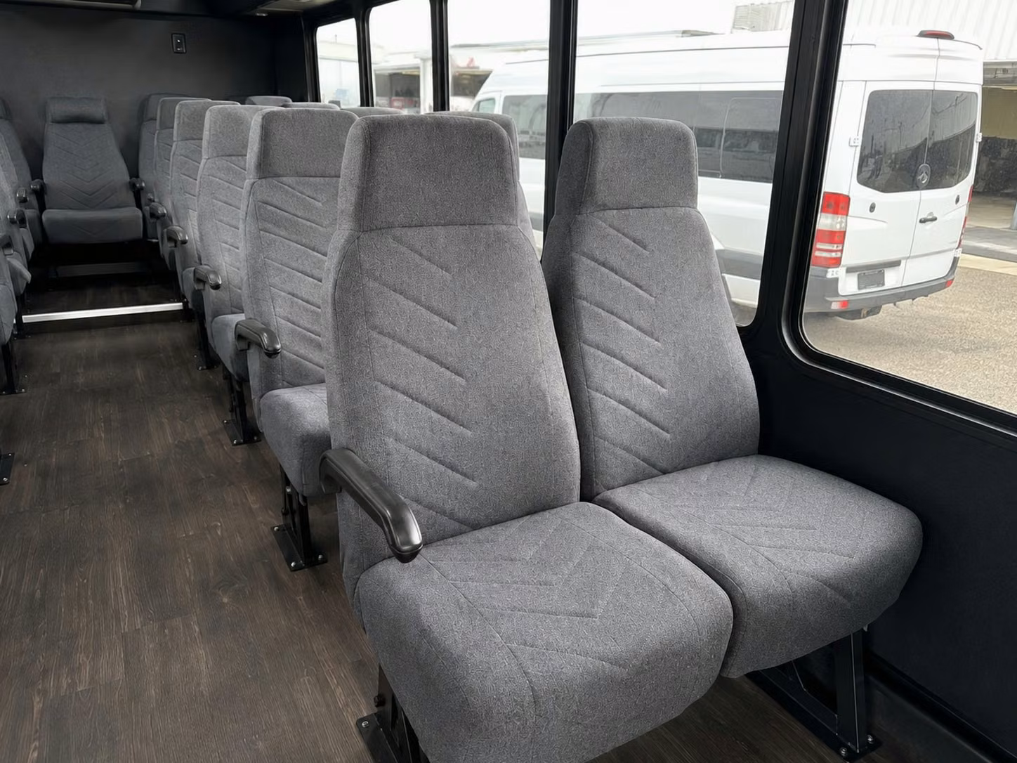 20 passenger minibus interior