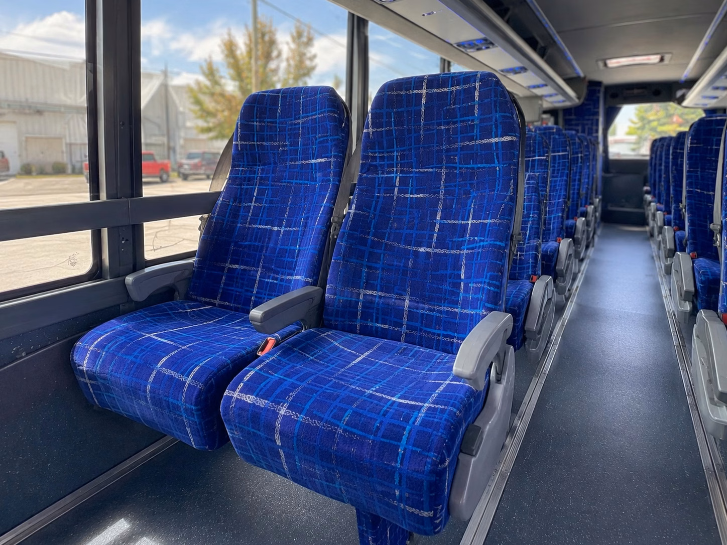 how the day of the week changes bus rental costs in beaumont texas