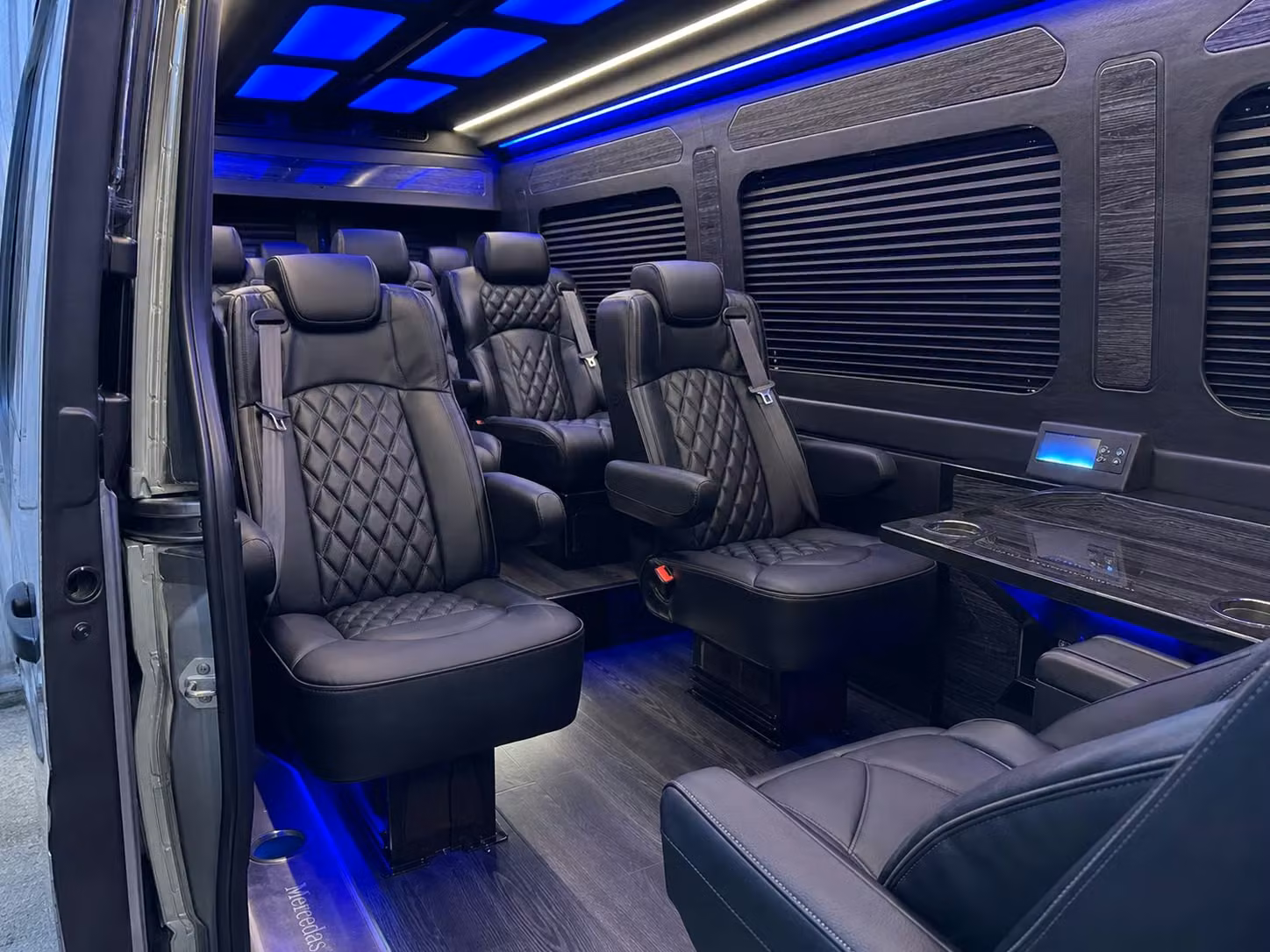 sprinter van transportation for groups and events across beaumont